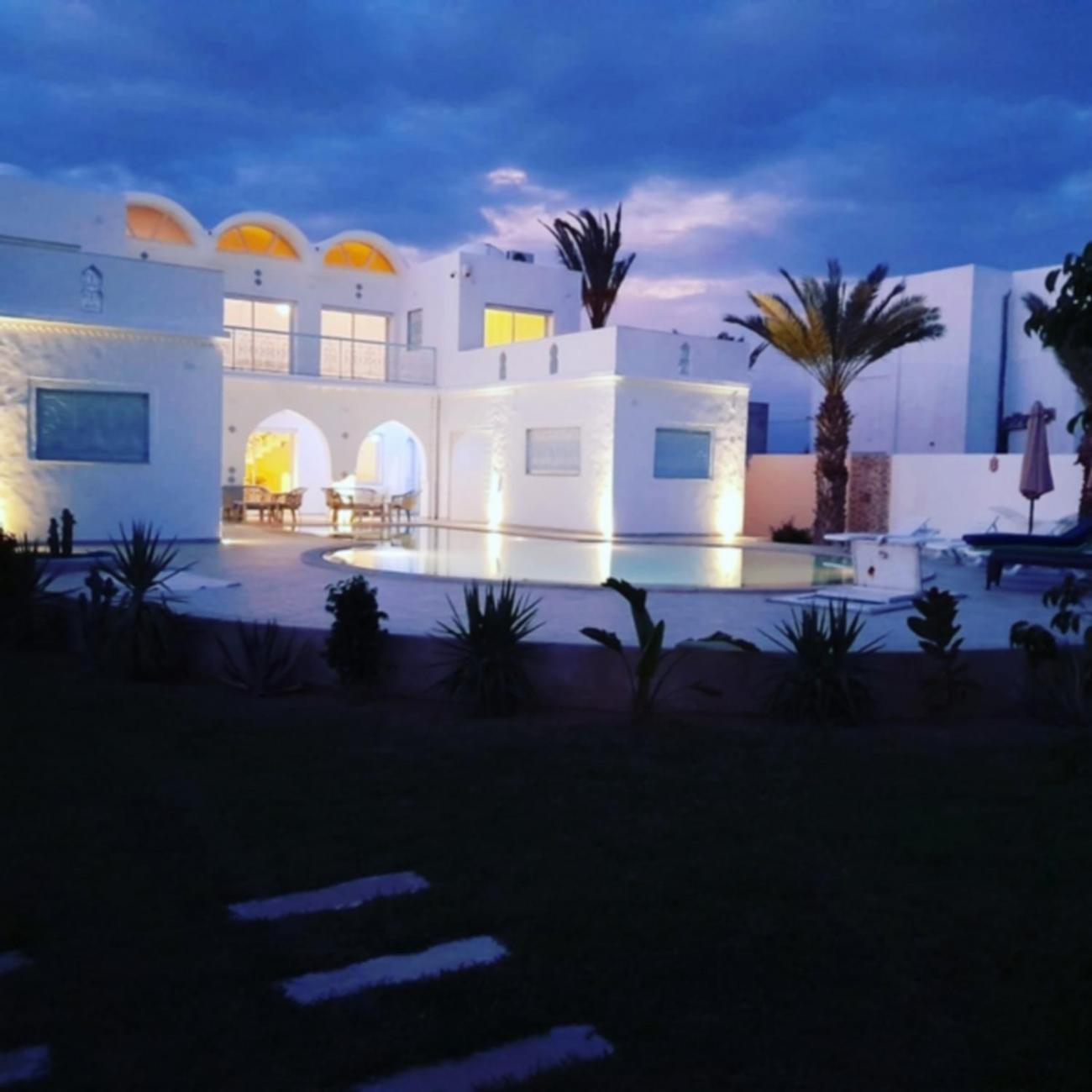 Villa La Palmeraie D'Arkou, Grande Piscine Luaran gambar