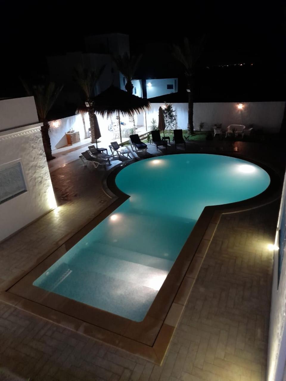 Villa La Palmeraie D'Arkou, Grande Piscine Luaran gambar