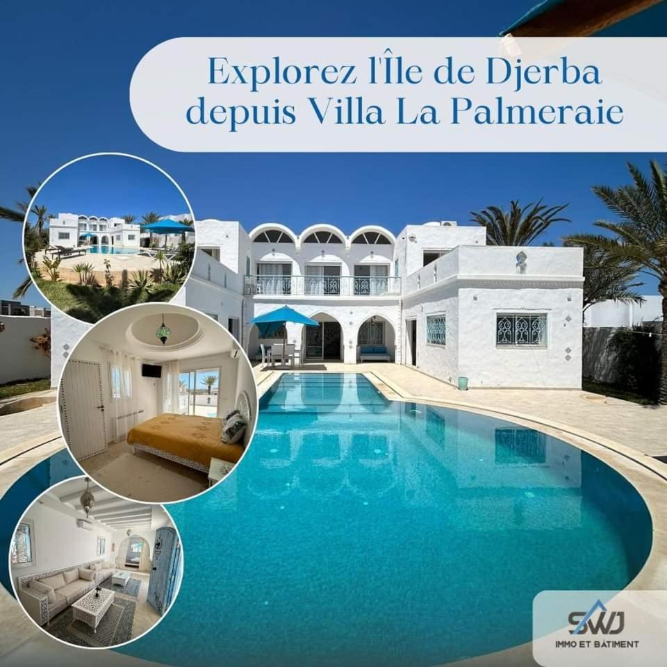 Villa La Palmeraie D'Arkou, Grande Piscine Luaran gambar