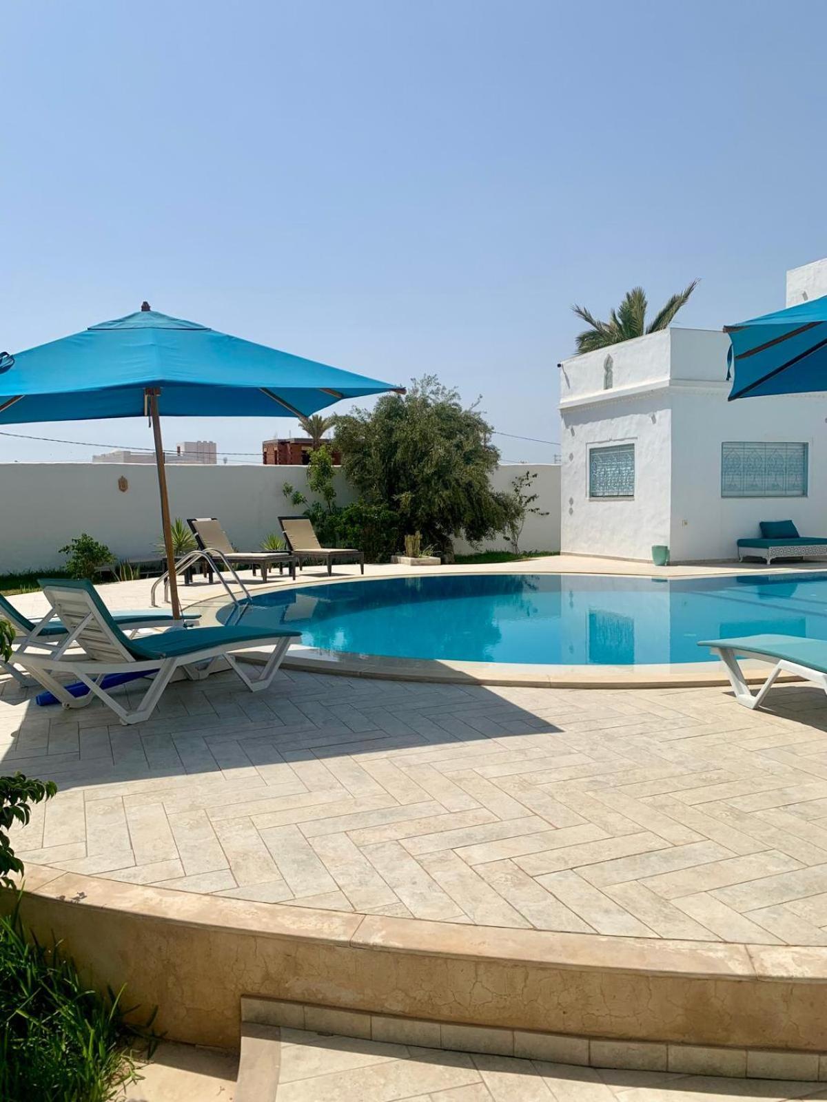 Villa La Palmeraie D'Arkou, Grande Piscine Luaran gambar