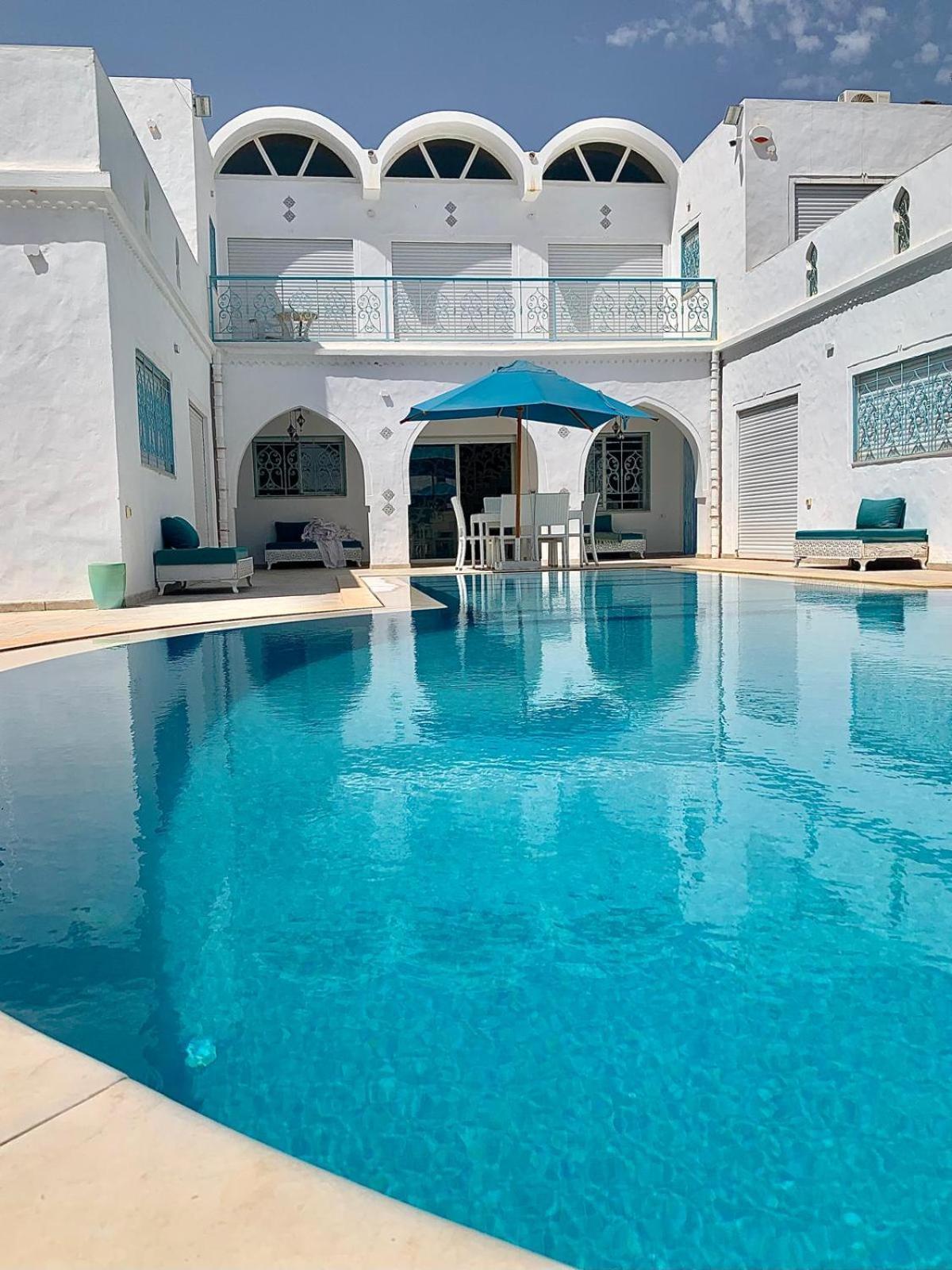 Villa La Palmeraie D'Arkou, Grande Piscine Luaran gambar